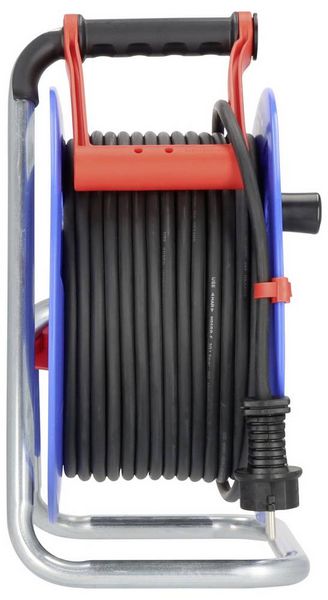 Produktbild: Brennenstuhl 1208230 Kabeltrommel 50 m Schwarz Schutzkontakt-Stecker