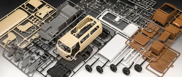 Produktbild: VW T2 Camper (Click System), Revell Bausatz zum Zusammenstecken mehrfarbig