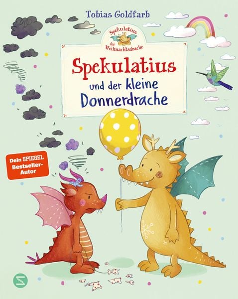 Spekulatius der Weihnachtsdrache. Spekulatius und der kleine Donnerdrache, Gebundene Ausgabe von Tobias Goldfarb, Schneiderbuch, 978-3-505-15194-1