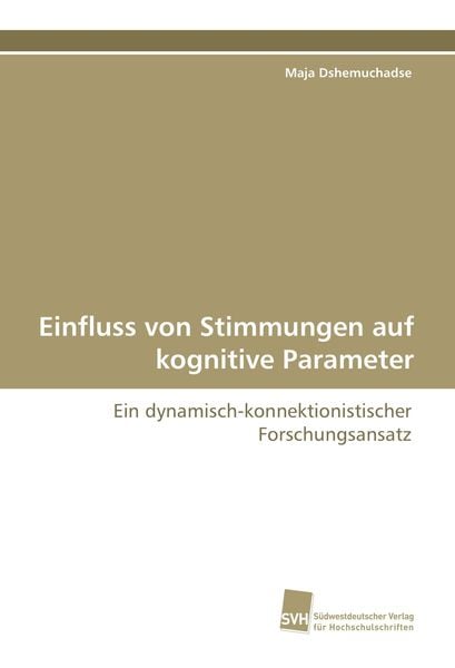 Produktbild: Einfluss von Stimmungen auf kognitive Parameter