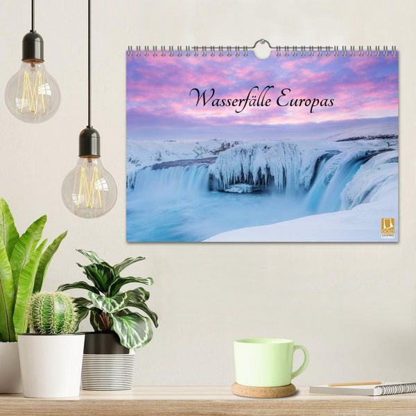 Produktbild: Wasserf&auml;lle Europas (Wandkalender 2026 DIN A4 quer), CALVENDO Monatskalender