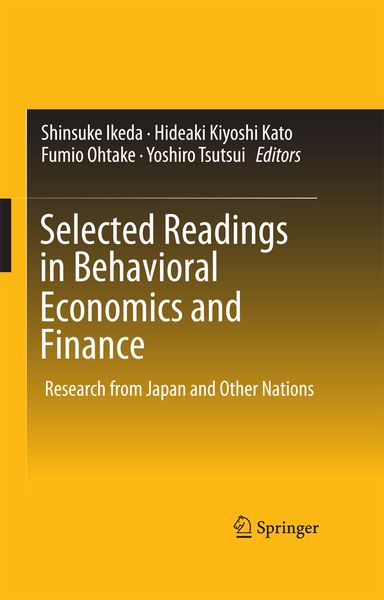 Produktbild: Selected Readings in Behavioral Economics and Finance