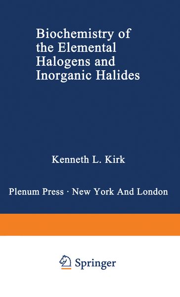 Produktbild: Biochemistry of the Elemental Halogens and Inorganic Halides