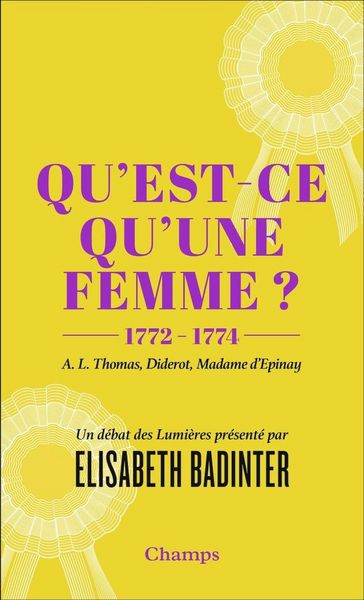 Produktbild: Qu'est-ce qu'une femme ? : 1772-1774