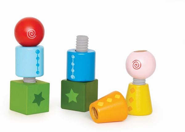 Hape - Schraubklötze
