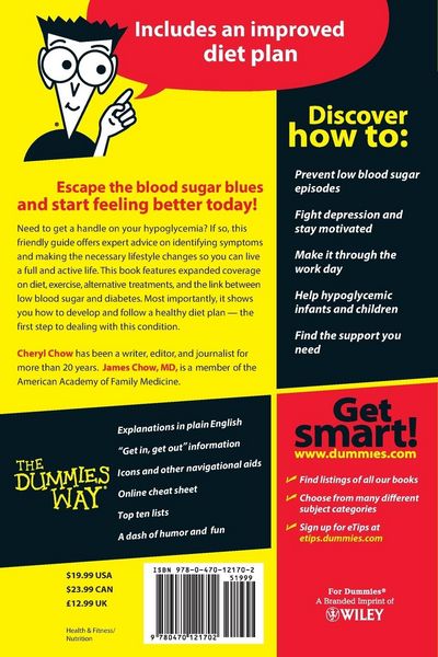Produktbild: Hypoglycemia for Dummies