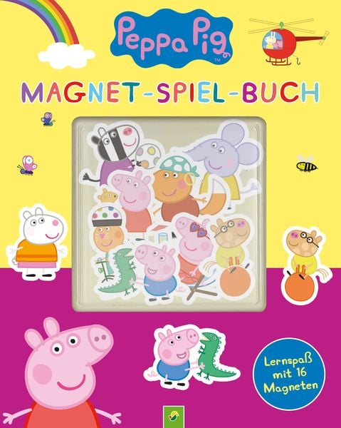 Produktbild: Peppa Pig Magnet-Spiel-Buch