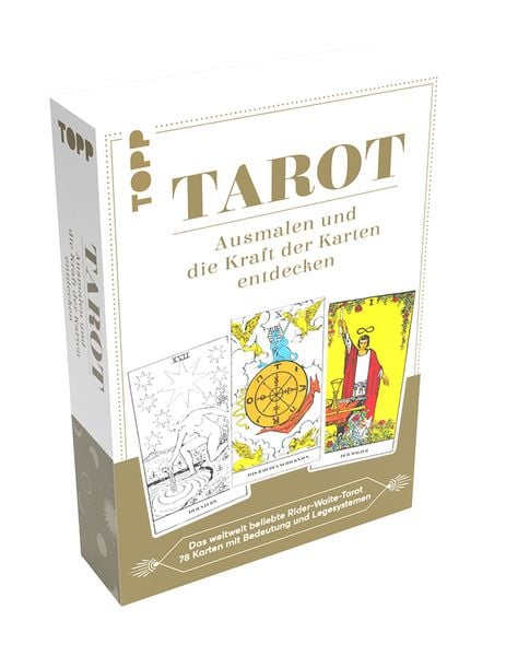 Produktbild: Tarot - Ausmalen und die Kraft der Karten entdecken