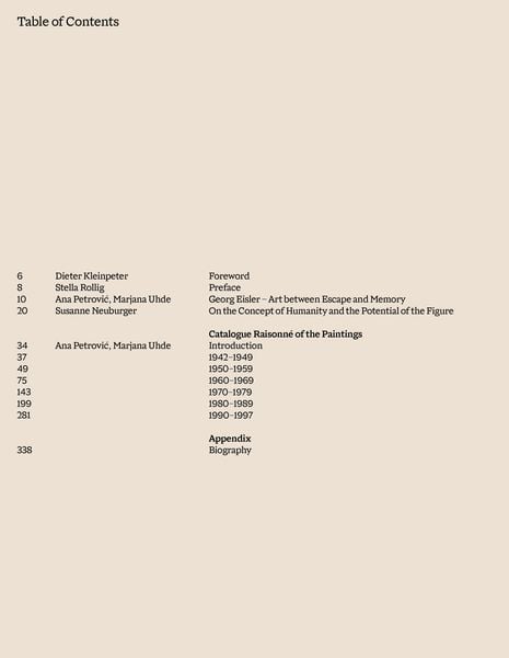 Produktbild: Georg Eisler. Werkverzeichnis der Gem&auml;lde