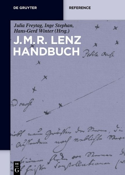 Produktbild: J.M.R.-Lenz-Handbuch