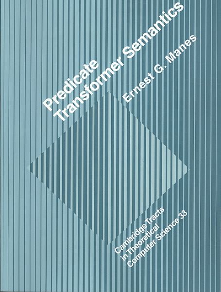 Produktbild: Predicate Transformer Semantics