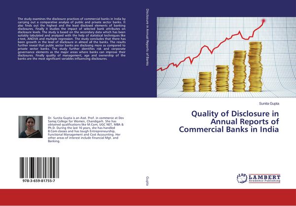 Produktbild: Quality of Disclosure in Annual Reports of Commercial Banks in India