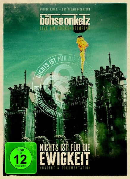 Produktbild: B&ouml;hse Onkelz - Nichts ist f&uuml;r die Ewigkeit/Live am Hockenheimring 2014 [2 DVDs]