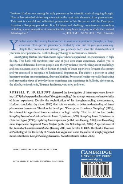 Produktbild: Investigating Pristine Inner Experience