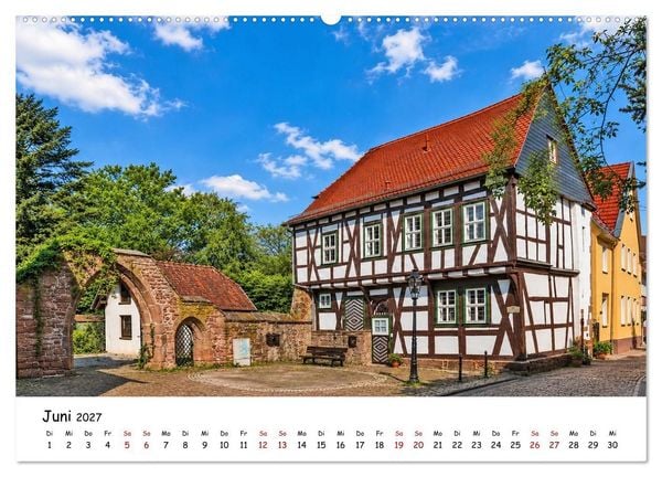 Produktbild: Gelnhausen Stadt (Wandkalender 2027 DIN A2 quer), CALVENDO Monatskalender