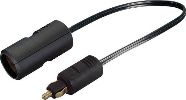 ProCar Adapterkabel Belastbarkeit Strom max.=8 A Passend für (Details) Normsteckdosen Adapter 12 oder 24 V/DC