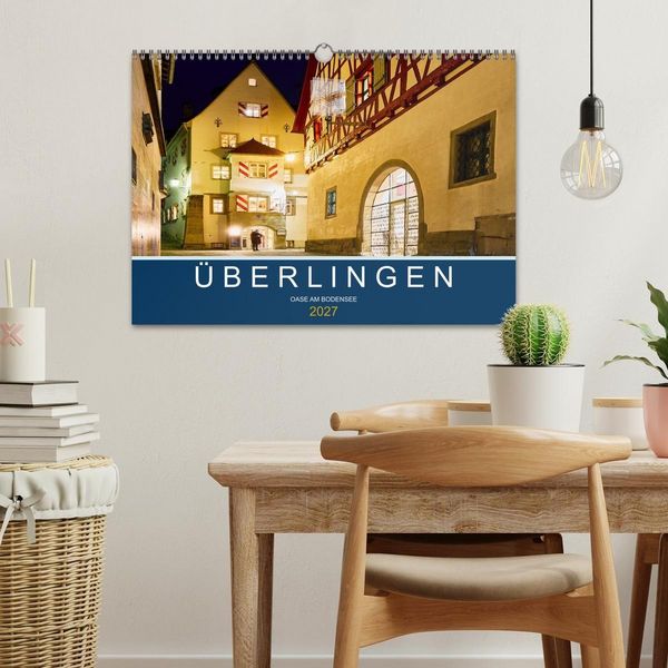 Produktbild: &Uuml;berlingen - Oase am Bodensee (Wandkalender 2027 DIN A3 quer), CALVENDO Monatskalender