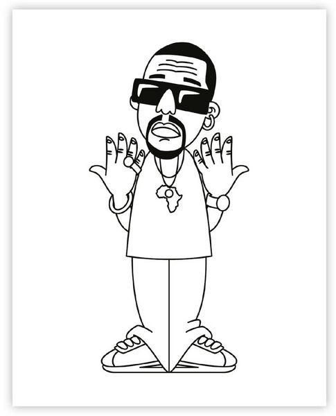 Produktbild: Hip Hop Coloring Book