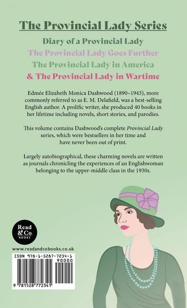 Produktbild: The Provincial Lady Series;Diary of a Provincial Lady, The Provincial Lady Goes Further, The Provincial Lady in America & The Provincial Lady in Wartime