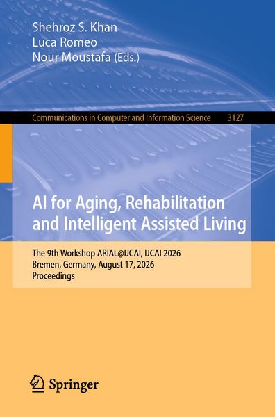 Produktbild: AI for Aging, Rehabilitation and Intelligent Assisted Living