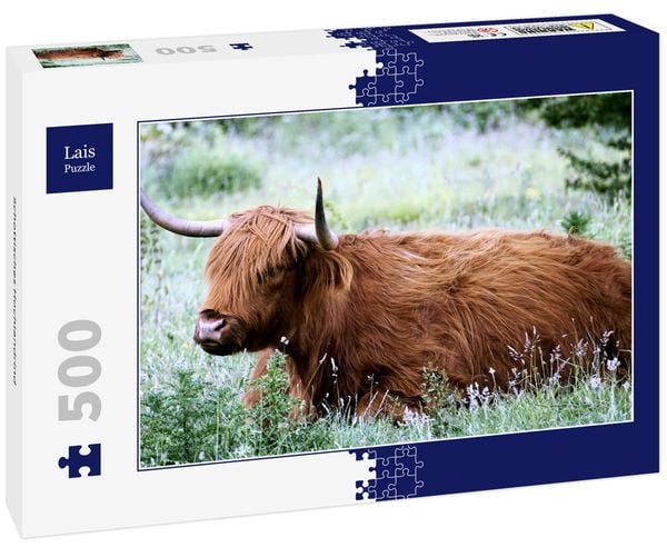 Lais Puzzle Schottisches Hochlandrind 500 Teile
