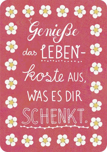 Lebe wild und voller Wunder - 50 Inspirationskarten aus der Natur