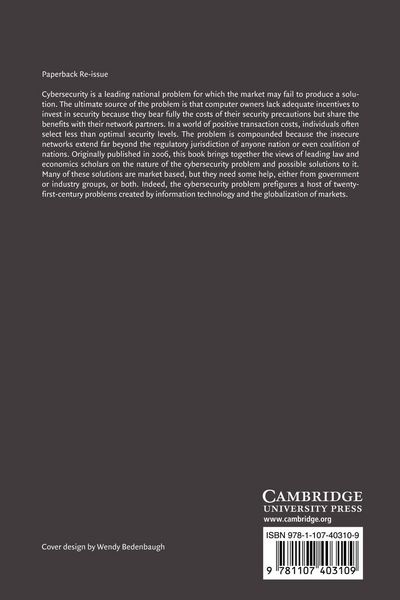 Produktbild: The Law and Economics of Cybersecurity