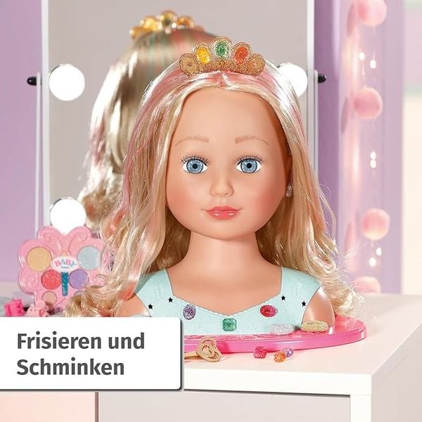 BABY born Stylingkopf Prinzessin