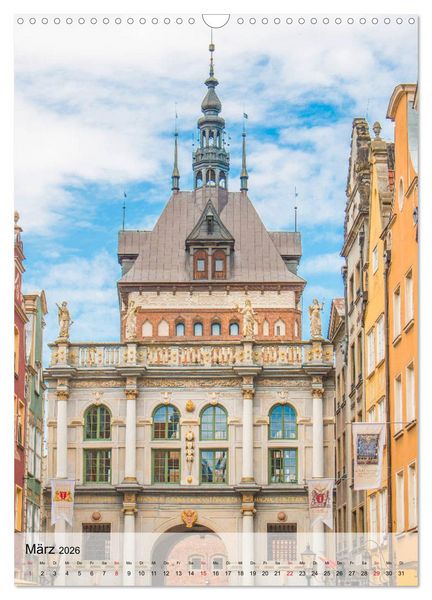 Produktbild: Danzig - Historische Altstadt (Wandkalender 2026 DIN A3 hoch), CALVENDO Monatskalender