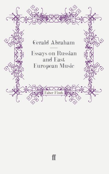 Produktbild: Essays on Russian and East European Music