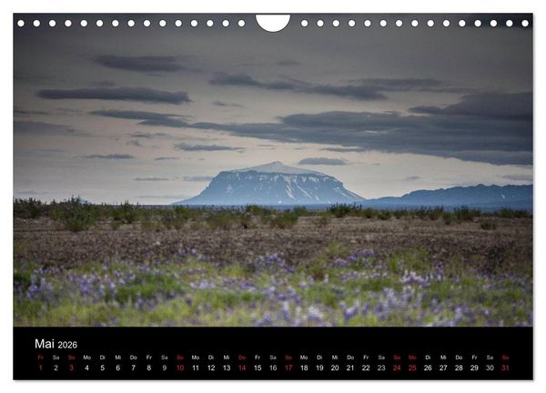 Produktbild: Island - Iceland - &Iacute;sland (Wandkalender 2026 DIN A4 quer), CALVENDO Monatskalender