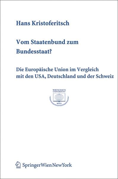 Produktbild: Kristoferitsch, H: Vom Staatenbund zum Bundesstaat?