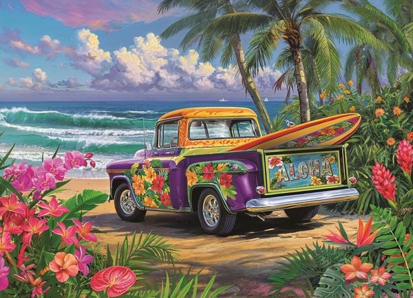 Produktbild: COBBLE HILL PUZZLES - Aloha 1000 Teile