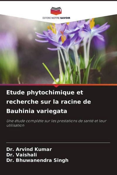 Produktbild: Etude phytochimique et recherche sur la racine de Bauhinia variegata