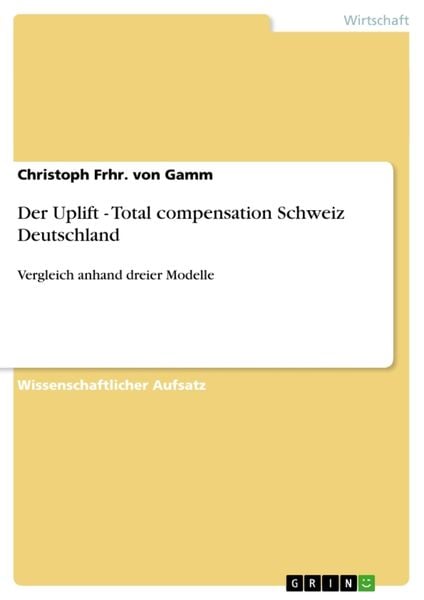 Produktbild: Der Uplift - Total compensation Schweiz Deutschland