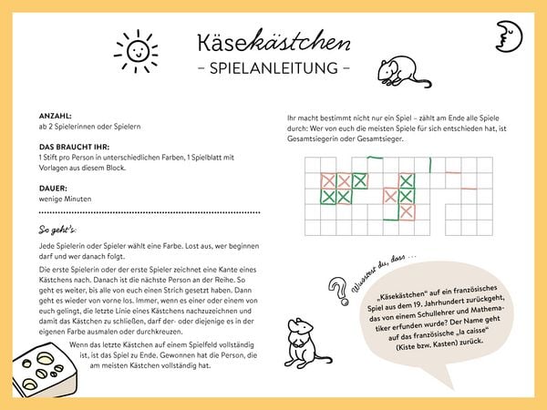 Produktbild: Der gro&szlig;e Spieleblock. Spielspa&szlig; f&uuml;r Gro&szlig; und Klein