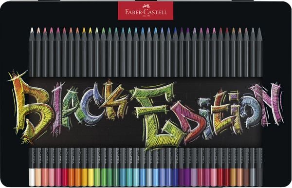 Produktbild: Faber-Castell Buntstifte Black Edition 36er Set