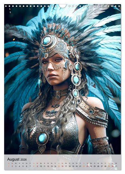 Produktbild: Fantasy Queens (Wandkalender 2026 DIN A3 hoch), CALVENDO Monatskalender