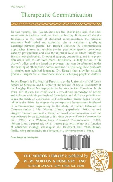 Produktbild: Therapeutic Communication