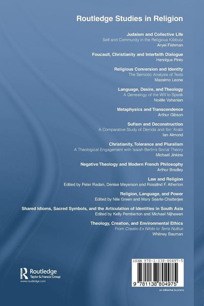 Produktbild: Theology, Creation, and Environmental Ethics