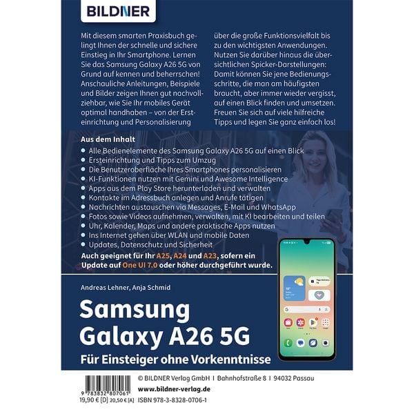 Produktbild: Samsung Galaxy A26 5G - F&uuml;r Einsteiger ohne Vorkenntnisse