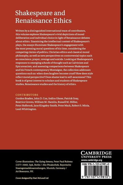 Produktbild: Shakespeare and Renaissance Ethics