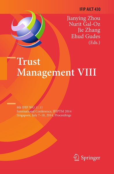 Produktbild: Trust Management VIII