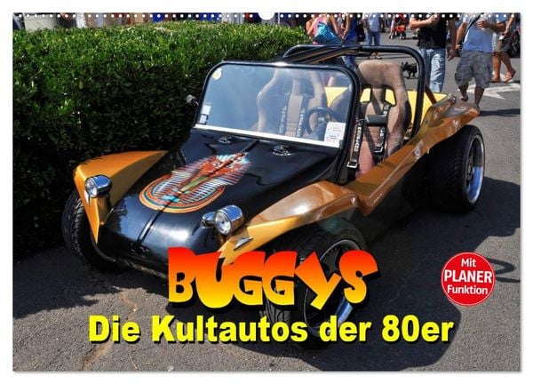 Produktbild: Buggys - die Kultautos der 80er (Wandkalender 2025 DIN A2 quer), CALVENDO Monatskalender
