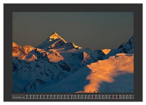Produktbild: Der Gro&szlig;glockner 3798m (hochwertiger Premium Wandkalender 2026 DIN A2 quer), Kunstdruck in Hochglanz
