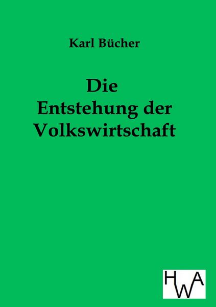 Produktbild: Die Entstehung der Volkswirtschaft