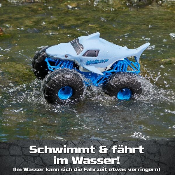 Produktbild: Monster Jam - Megalodon Storm, ferngesteuertes Amphibienfahrzeug