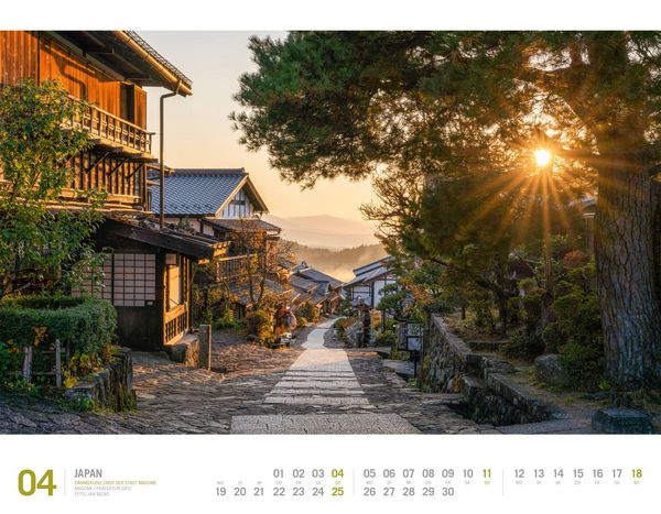 Produktbild: Japan Kalender 2027 | Unterwegs zwischen Tempeln und Schreinen