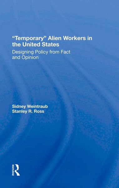 Produktbild: Temporary Alien Workers In The United States