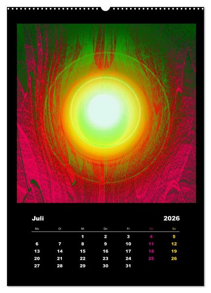 Produktbild: Licht-Portale (Wandkalender 2026 DIN A2 hoch), CALVENDO Monatskalender